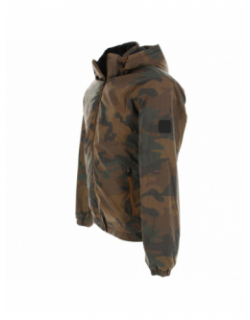 Blouson d'hiver militaire rilk marron homme - Jack & Jones