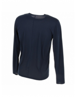 T-shirt de running manches longues core bleu homme - Asics
