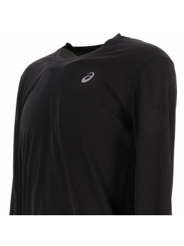 T-shirt de running manches longues core noir homme - Asics