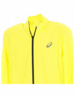 Veste running sour yuzu fluo homme - Asics