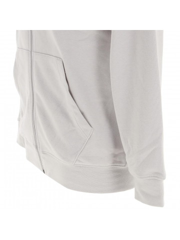 Sweat à capuche zippé big asics gris clair homme - Asics