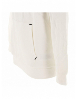 Sweat à capuche colorblock blanc homme - Puma