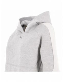 Sweat à capuche evostripe gris femme - Puma