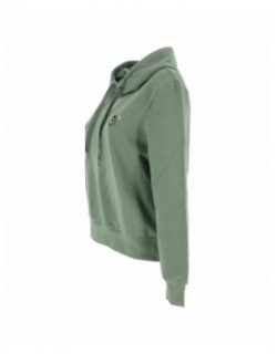 Sweat à capuche noomi vert femme - Only