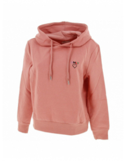 Sweat à capuche noomi rose femme - Only