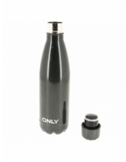 Gourde isotherme acier 500ml gris - Only