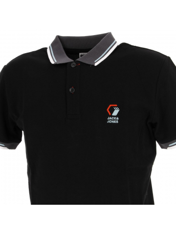 Polo logan noir homme - Jack & Jones