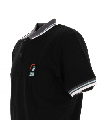 Polo logan noir homme - Jack & Jones
