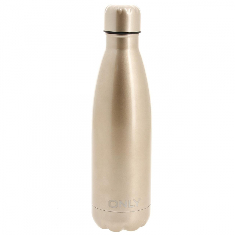 Gourde isotherme acier 500ml bronze - Only
