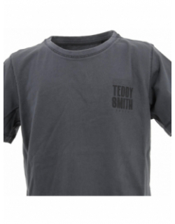 T-shirt slim old gris garçon - Teddy Smith