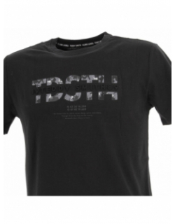T-shirt altino charbon noir homme - Teddy Smith