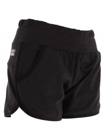 Short de running ylisoke noir femme - Rukka