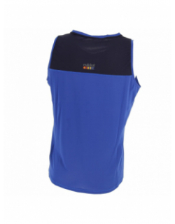 Débardeur de running bleu orange homme - Rukka