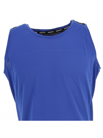 Débardeur de running bleu orange homme - Rukka