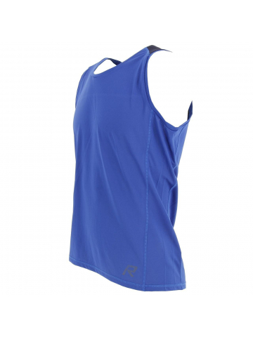 Débardeur de running bleu orange homme - Rukka