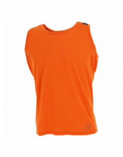 Débardeur de running mellois orange homme - Rukka