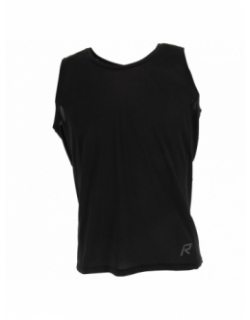 Débardeur de running mellois noir homme - Rukka
