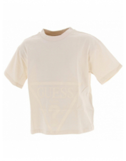 T-shirt mc tee beige fille - Guess