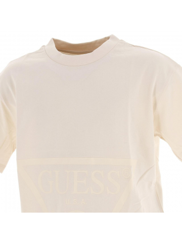 T-shirt mc tee beige fille - Guess