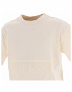 T-shirt mc tee beige fille - Guess