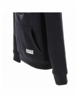 Sweat à capuche rojo noir garçon - Kaporal