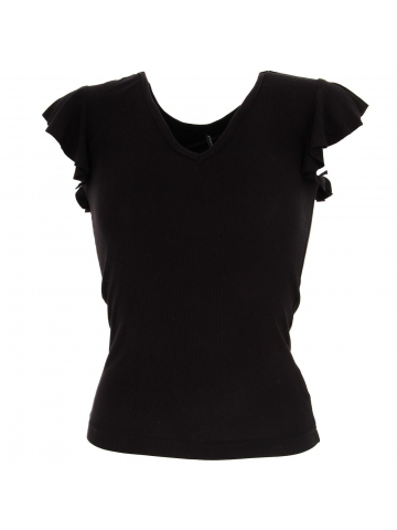 T-shirt belia noir femme - Only