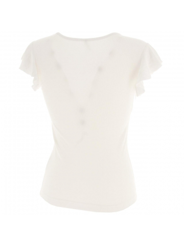 T-shirt belia cloud blanc femme - Only