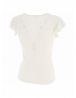 T-shirt belia cloud blanc femme - Only
