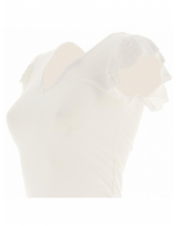 T-shirt belia cloud blanc femme - Only