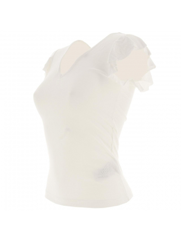 T-shirt belia cloud blanc femme - Only