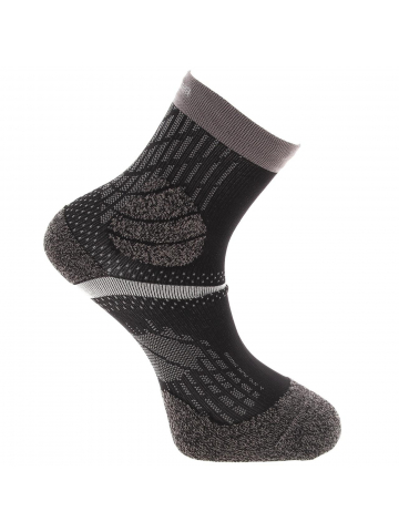 Chaussettes trail protect réflechissantes noir - Sidas