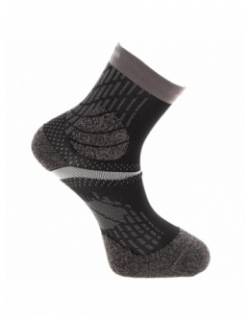 Chaussettes trail protect réflechissantes noir - Sidas