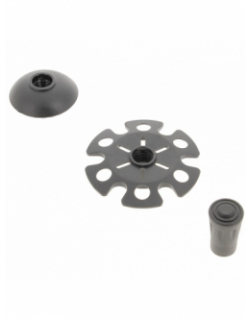 Bâton de marche 3 brins andador gris - Elementerre