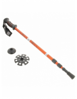 Bâton de marche 3 brins andador rouge - Elementerre