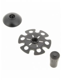 Bâton de randonnée téléscopique bleu - Elémenterre