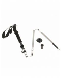 Bâton de marche pliable 3 brins gris lagoya - Elementerre