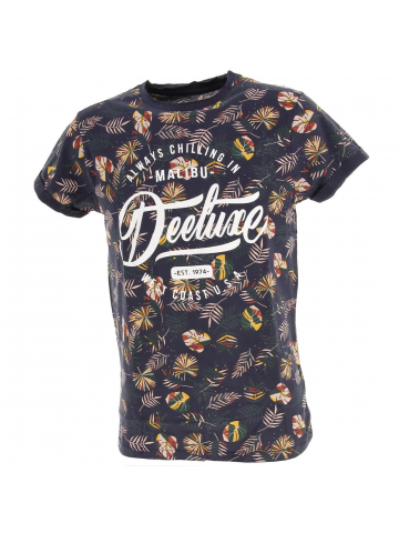 T-shirt freshy bleu marine homme - Deeluxe