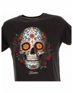 T-shirt calavera noir homme - Deeluxe