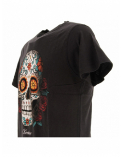 T-shirt calavera noir homme - Deeluxe