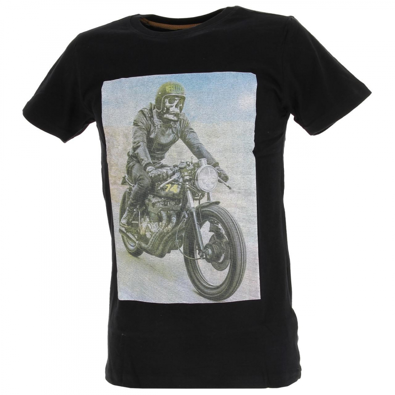 T-shirt ringo noir homme - Deeluxe