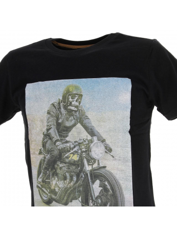 T-shirt ringo noir homme - Deeluxe