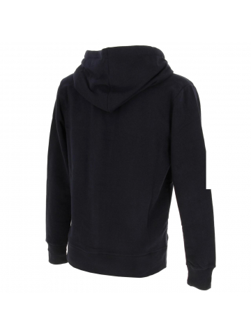 Sweat zippé à capuche atelo bleu homme - La Maison Blaggio