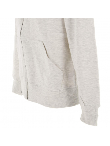 Sweat zippé à capuche atelo gris homme - La Maison Blaggio