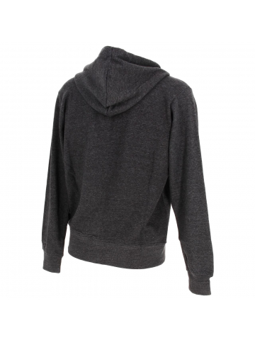 Sweat zippé à capuche atelo gris homme - La Maison Blaggio
