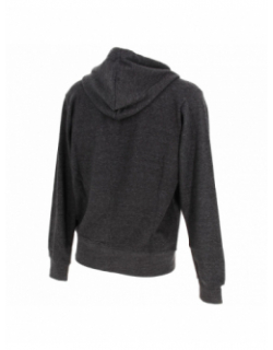 Sweat zippé à capuche atelo gris homme - La Maison Blaggio