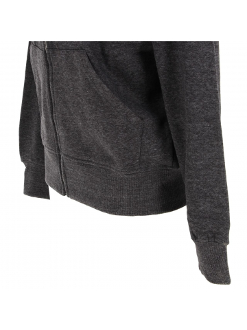 Sweat zippé à capuche atelo gris homme - La Maison Blaggio