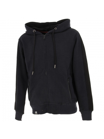 Sweat à capuche adenbleu marine homme - La Masion Blaggio