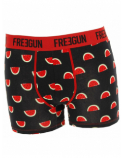 Pack 2 boxers coton bio act2 noir homme - Freegun