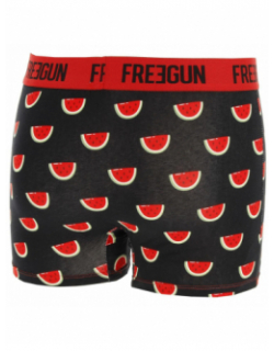 Pack 2 boxers coton bio act2 noir homme - Freegun