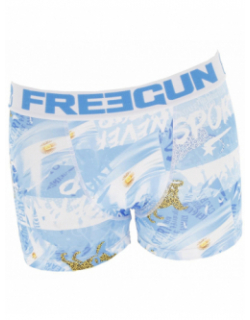Pack 2 boxers coupe du monde bleu garçon - Freegun